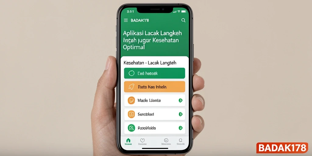Tampilan antarmuka utama BADAK178 yang menarik dan informatif.