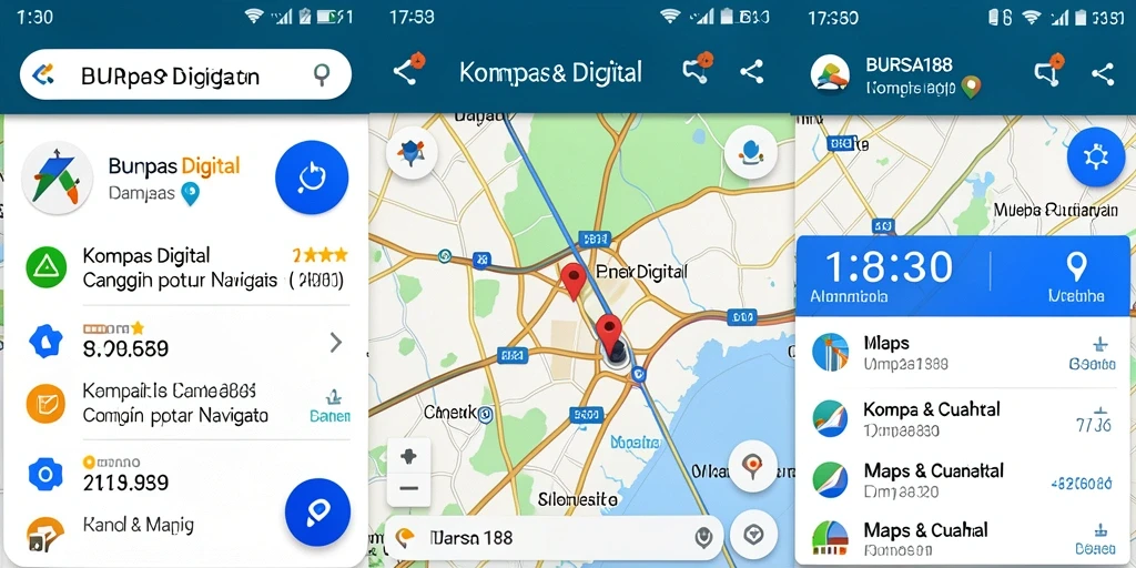 Antarmuka BURSA188 menampilkan navigasi kompas digital yang jelas dan mudah dipahami.