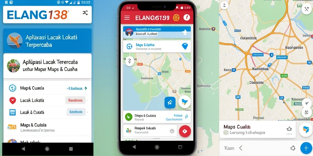 Antarmuka ELANG138 menampilkan lokasi dengan jelas dan detail.